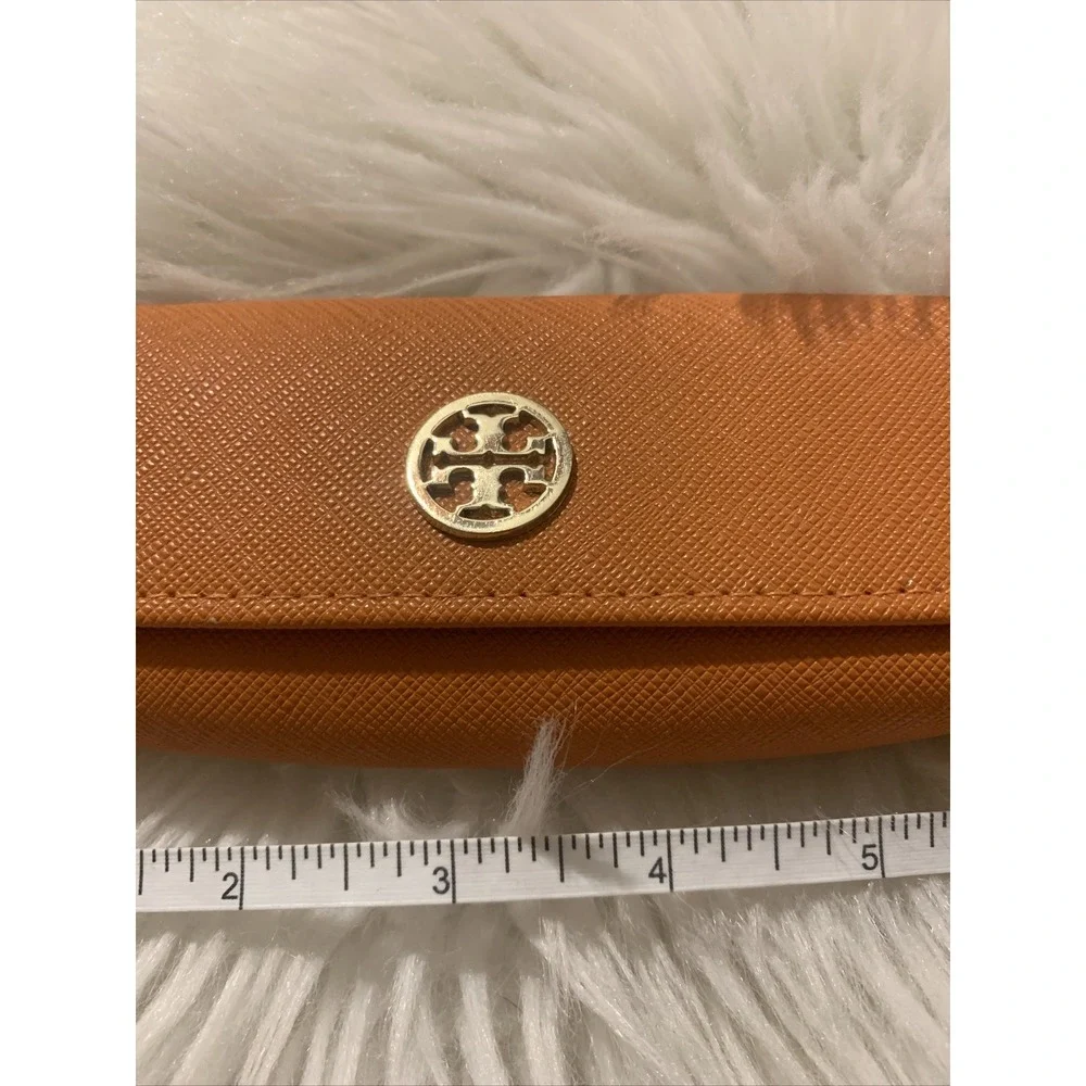Tory Burch Orange Soft Shell Eyewear Sunglasses Case Orange Fancy